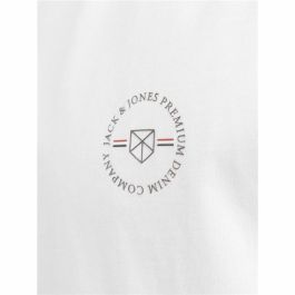 Camiseta de Manga Corta Hombre Jack & Jones lushield Blanco Hombre