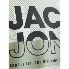 Camiseta de Manga Corta Hombre Jack & Jones logan Verde oscuro Hombre