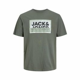 Camiseta de Manga Corta Hombre Jack & Jones logan Verde oscuro Hombre Precio: 12.94999959. SKU: S64122369