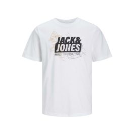 Camiseta de Manga Corta Hombre Jack & Jones LOGO TEE SS 12252376 Blanco Precio: 16.94999944. SKU: S2029157