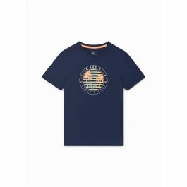 Camiseta de Manga Corta Infantil Jack & Jones Jjsummer Smu Vibe Tee Azul marino Precio: 12.705000072599999. SKU: S64126894