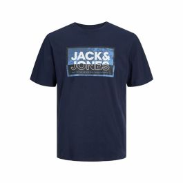 Camiseta de Manga Corta Hombre Jack & Jones logan Azul Hombre Precio: 10.95000027. SKU: S64122377
