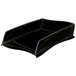 Bandeja Sobremesa Cep Ellypse Greenspirit Plastico Negra 380x275x82 mm