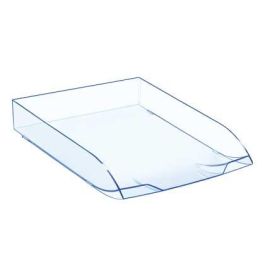 Bandeja Sobremesa Cep Confort Plastico Transparente Celeste 370x270x61 mm