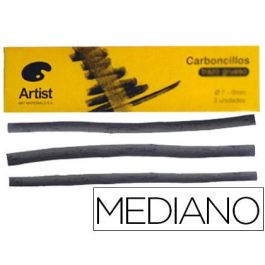 Carboncillo Artist Medianos 5-6 mm Caja De 6 Unidades Precio: 2.50000036. SKU: B1ASEJESYM