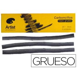 Carboncillo Artist Grueso 7-9 mm Caja De 3 Unidades Precio: 2.50000036. SKU: B1B55ZM462