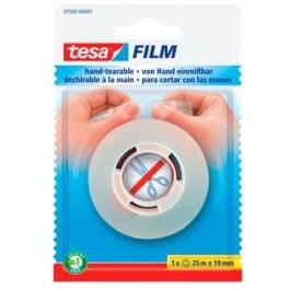 Tesa Film Cinta Adhesiva Transparente Corte Sin Tijeras 19 mm X 25M Blister Precio: 3.50000002. SKU: B1458EW8C7