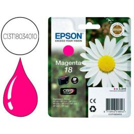 Ink-Jet Epson 18 Magenta Expression Home Xp-102 Xp-205 Xp-305 Xp-405 Capaciidad 180 Pag Precio: 16.8069002299. SKU: B13QZQPS9Z