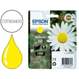 Ink-Jet Epson 18 Amarillo Expression Home Xp-102 Xp-205 Xp-305 Xp-405 Capaciidad 180 Pag