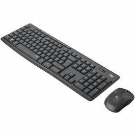 Logitech Combo Teclado Ratón Inalámbrico y Silencioso MK295