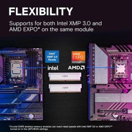 Memoria RAM Crucial 32 GB DDR5 6000 MHz