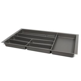 ALK System Cubertero Modelo Auro para Cajón de Cocina Plástico Antracita y Blanco - Módulos 300-1000 mm - Fabricado en España Precio: 11.79000042. SKU: B1ERA83PAL