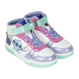 Zapatillas Deportivas con LED Stitch Blanco Precio: 30.3952. SKU: S0741671