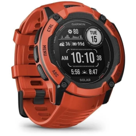 Garmin Instinct 2 Solar GPS Reloj 2X Solar Rouge GAR0753759319335