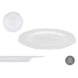 Bajo Plato Vivalto 33 cm Cristal Transparente (12 Unidades)