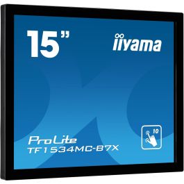 iiyama TF1534MC-B7X Monitor Táctil 15" XGA (1024x768) Multi-usuario 7H con HDMI y DisplayPort