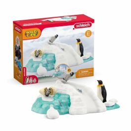 SCHLEICH- Familia de pingüinos en el témpano de hielo- 42661- Gama Wild Life Precio: 35.50000003. SKU: B1G97GVDAH