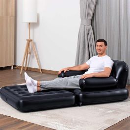 Bestway Sillon Hinchable 4 Posiciones Negro 191x38x25 cm Interior 75114