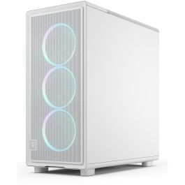 Fractal Design Epoch White TG RGB Clear tint Midi Tower PC ATX/micro ATX/Mini-ITX Cristal Templado RGB Blanco Gaming