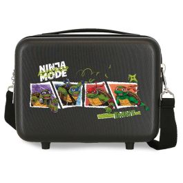 JOUMMA BAGS Neceser ABS Tortugas Ninja 29x21x15cm con dos compartimentos y banda para maleta
