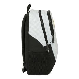 Mochila Escolar Real Madrid C.F. 24/25 Blanco Gris 32 x 44 x 16 cm