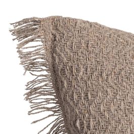 Cojín Marrón Algodón-Poliéster 30 X 50 cm