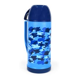 Termo plástico con taza 1.8L camuflaje Thermosport (6 Unidades) Termo plástico con taza 1.8L camuflaje Thermosport (6 Unidades)