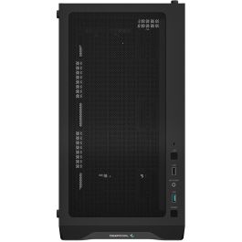 DeepCool CC360 ARGB Mini Tower PC Negro, compatible micro ATX/Mini-ITX con ventana lateral y filtro anti-polvo