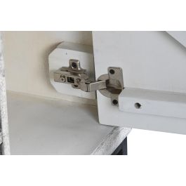 DKD Home Decor Mueble Tv Indio 130 x 56 x 40 cm Beige Gris