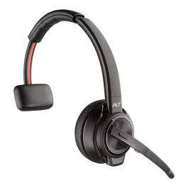 Poly Savi 8210 Auriculares Inalámbricos Monoaural DECT/Bluetooth UC, Cancelación Ruido, Micrófono, Zoom Certificado, 13h Autonomía
