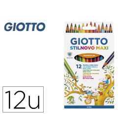 Lapices De Colores Giotto Stilnovo Maxi Caja De 12 Unidades Colores Surtidos Mina 4,3 mm Precio: 9.5000004. SKU: B14HYD3RGF