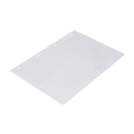 Recambio Liderpapel A4 Pautaguia 100 Hojas 75 gr Cuadriculado Pautado 3 mm Con Margen 4 Taladros