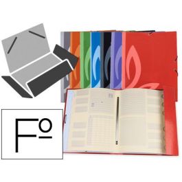 Carpeta Liderpapel Gomas Carton Forrado Clasificadora Folio 7 Colores Surtidos Precio: 7.69000012. SKU: B18Z4TEMW3