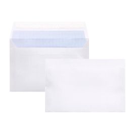 Sobre Liderpapel N 9 Blanco Comercial Normalizado 120x176 mm Tira De Silicona Paquete De 25 Unidades