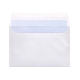 Sobre Liderpapel N 9 Blanco Comercial Normalizado 120x176 mm Tira De Silicona Paquete De 25 Unidades