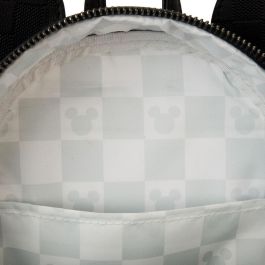 Loungefly Mochila Ears Mickey Disney Evergreen Piel Vegana 26cm con Bolsillos Laterales y Frontal