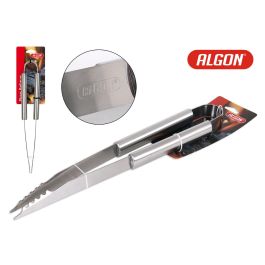Algon Bbq Pinza para Barbacoa Cr Silver - 42.5x6.5x3 cm, 330 g (12 Unidades) Precio: 39.90000047. SKU: B152D2QNLY