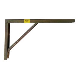 Fepre Escuadra de acero bicromatado Robusto 20 x 30 cm, alta resistencia