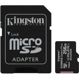KINGSTON MicroSD XC 256GB / Class 10 / Adaptador SD KINGSTON MicroSD XC 256GB / Class 10 / Adaptador SD