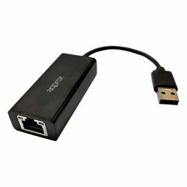 Adaptador Ethernet a USB 2.0 approx! APPC07V3 Negro Adaptador Ethernet a USB 2.0 approx! APPC07V3 Negro Precio: 11.58999952. SKU: S0228155