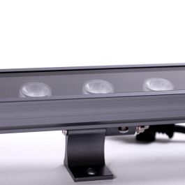 WR-WWDMX24W Bañador de Pared LED Lineal RGB DMX512 24W 1555Lm IP67 24VDC para Fachadas Exteriores