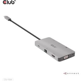 Club3D CAC-1589 USB-C 9in1-HUB HDMI/VGA/2xUSB/USB-C/RJ45/SD PD100W