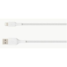 Cable USB a Lightning Belkin CAA002BT1MWH Blanco 1 m