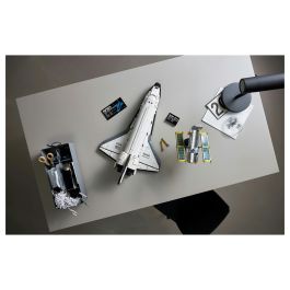 LEGO Creator Expert NASA Spaceshuttle Discovery - Set de construcción 2354 piezas, Maqueta del Transbordador Espacial, para adultos y fans