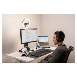 Kensington Auriculares Gaming H3000 PROVC, Diadema Bluetooth 5.2, Negro, 60h Batería, Cancelación Ruido, Micrófono Boom, USB-C, Para PC, PS, Xbox, Android, iOS