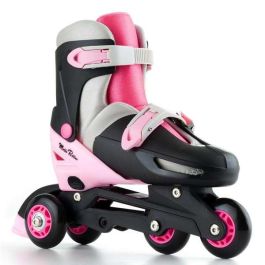 Patines 4 en linea rosa ajustable talla m ( 35/38)