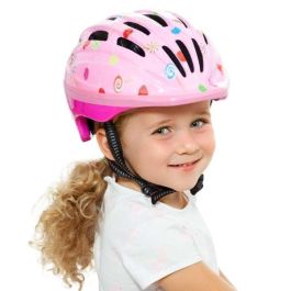 Casco mlt rosa 2/5 años talla 48-53 cm