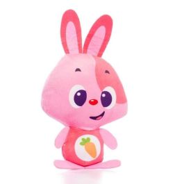 Muñeco gusy luz baby bunny rosa con luz y sonido. 7.5 cm