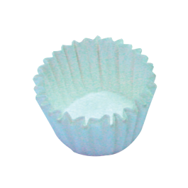 Blanca Cápsula para Magdalena Nº8 Extra Desgranable Papel Caja de 1000 Unidades 335x67x266 mm