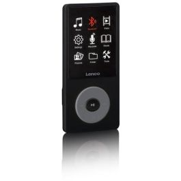Lenco Xemio-860BK Reproductor MP3 8GB con Pantalla TFT 2.4" Bluetooth 5.3 y Auriculares Negro/Gris